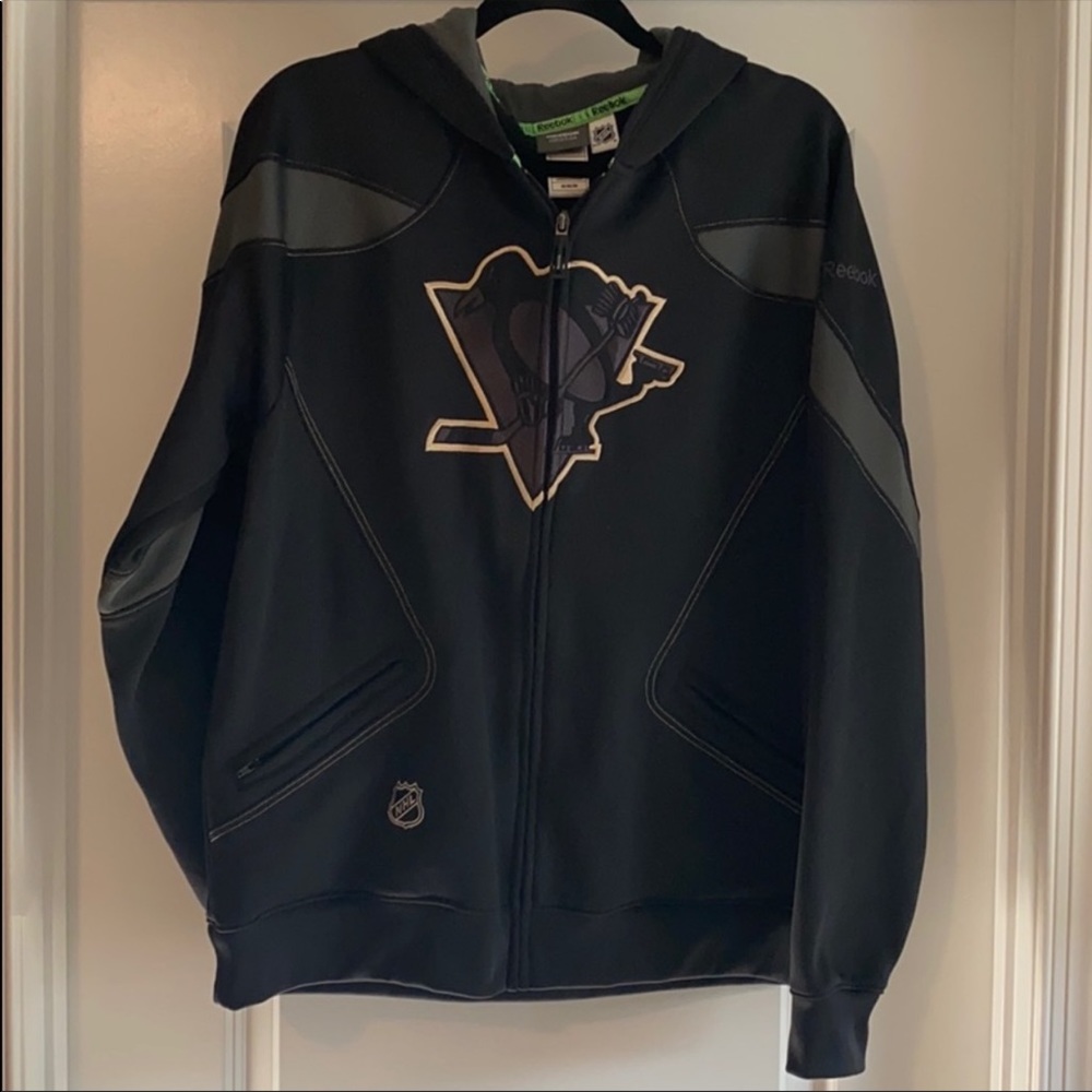 Pittsburgh Penguin Zip-Up Hoodie (M)